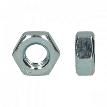 Zeskantmoer Verzinkt M10 - 200 stuks