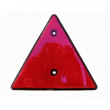 REFLECTOR DRIEHOEKIG 153X135 (ROOD)