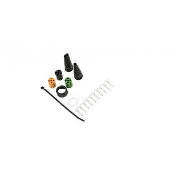 MULTIPOINT CONNECTORSET 5 POLIG FEMALE GEEL/GROEN