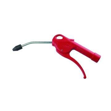 AIR BOY BLAASPISTOOL 6 MM GEBOGEN PIJP MET RUBBER TIP