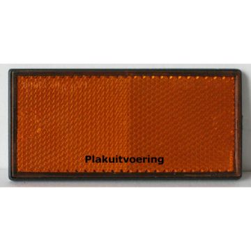 REFLECTOR ORANJE 105X48 ZELFKLEVEND ALKO