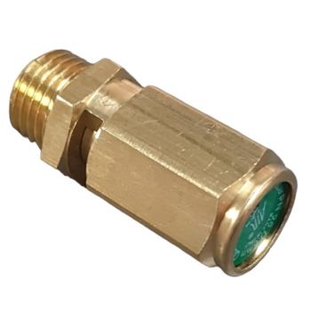 VEILIGHEIDSVENTIEL VASTE INSTELLING 15 BAR 1/4" AANSLUITING