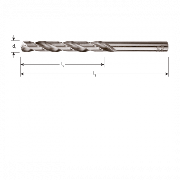 METAALBOOR 11 MM LANGE UITVOERING HSS-G GESLEPEN SPLIT POINT