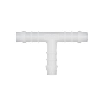 T-STUK SLANGTULE 6 MM KUNSTSTOF