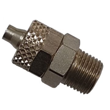 PERSLUCHT PUNTSTUK 6X4 MM-1/4"U  METAAL