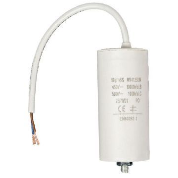 CONDENSATOR 12 MICROFARRAD 450V MET KABEL