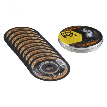 RHODIUS XT70 DOORSLIJPSCHIJVEN 115 X 1,0 MM, BLIK 10 STUKS