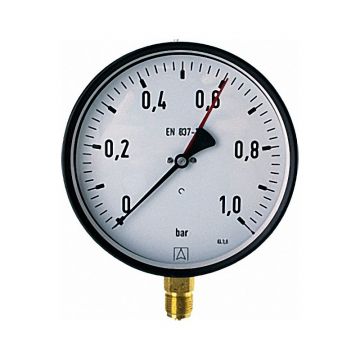 MANOMETER 1/4" O.A. Ø63 MM  0-1 BAR