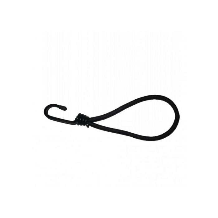 SPANNER MET SPINHAAK LENGTE 18 CM 6MM KOORD ZWART main product photo
