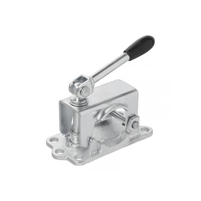 NEUSWIELKLEM 48 MM GIETIJZEREN VOETPL MET KANTELBARE HENDEL main product photo
