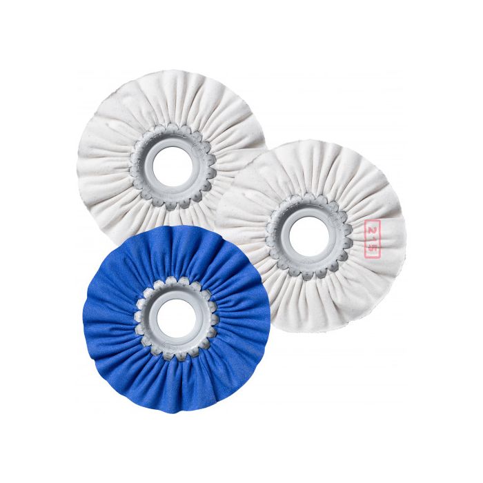 POLIJSTSET VOOR WERKBANKSLIJPMACHINE 150 MM 3 DELIG main product photo