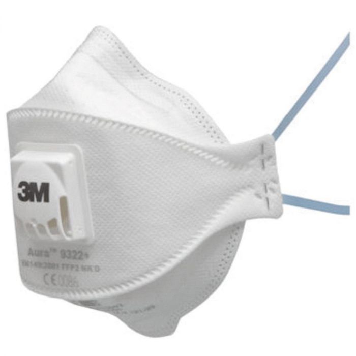 FIJNSTOFMASKER 3M 9322 (doos=10 stuks) main product photo