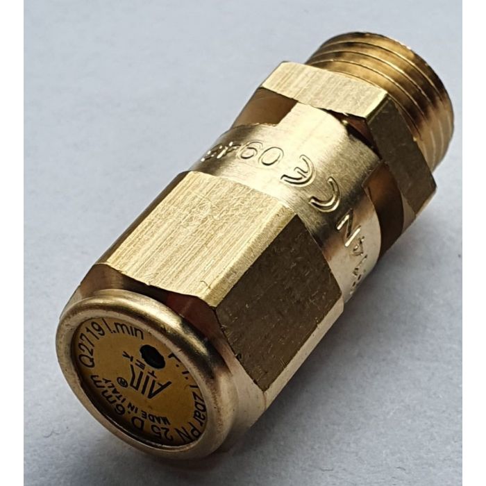 VEILIGHEIDSVENTIEL VASTE INST 1.8 BAR 1/4" MET CERTIFICAAT main product photo