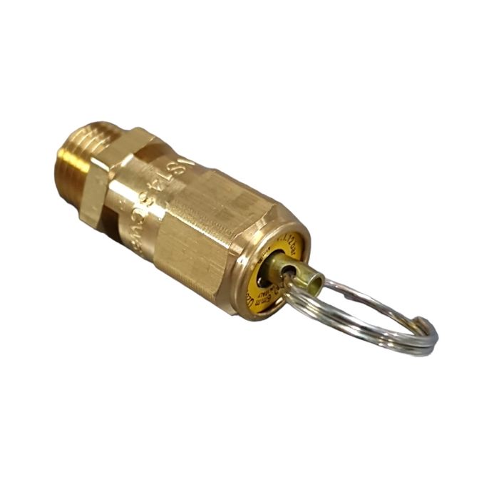 VEILIGHEIDSVENTIEL 1/4" U 12 BAR RINGBLOKKERING MET CERTIFICAAT main product photo