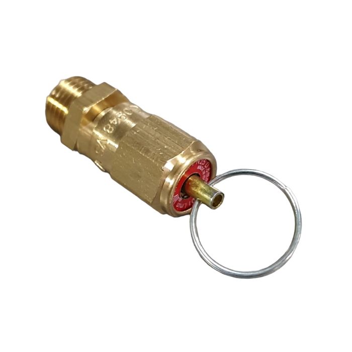 VEILIGHEIDSVENTIEL 1/4" U 8 BAR MET RINGBLOKKERING main product photo