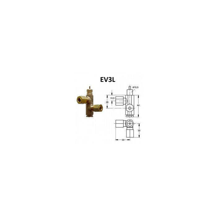 ONTLASTVENTIEL VOOR COMPRESSOR DRUKSCHAKELAAR CONDOR MDR3-11 TYPE EV3L main product photo