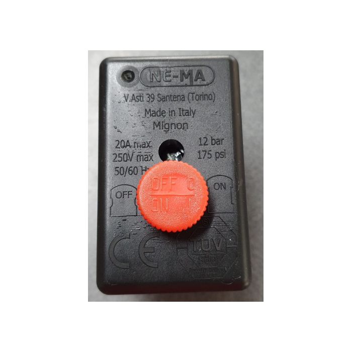 VERVANGINGSKAP COMPRESSOR DRUKSCHAKELAAR NEMA 230V main product photo
