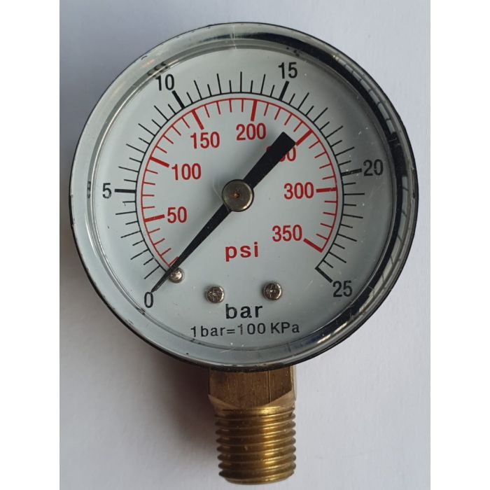 MANOMETER 1/4" O.A. Ø 50 MM 0-25 BAR main product photo