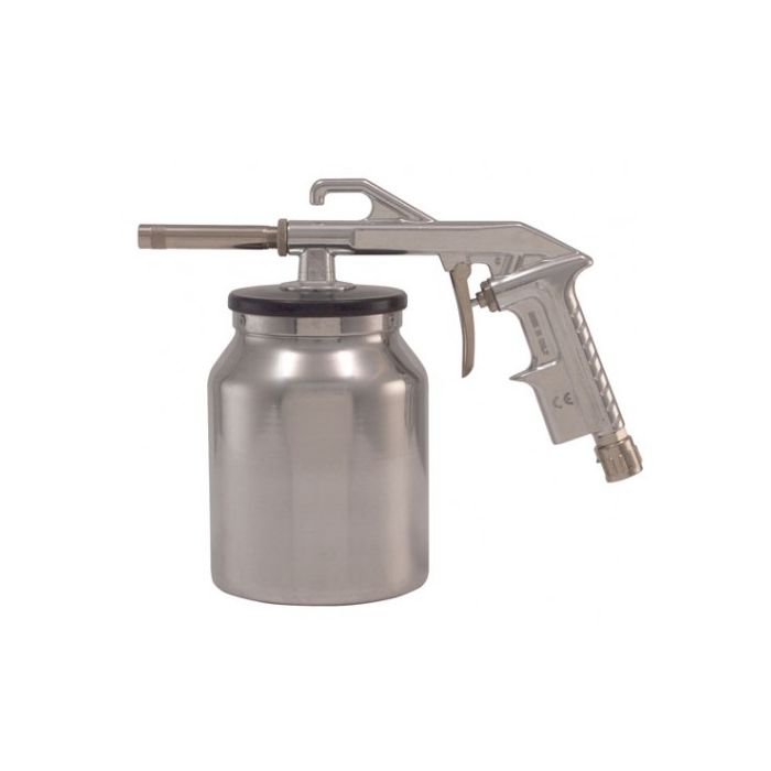 GRITSTRAALPISTOOL MET 1 LTR ONDERBEKER MET EURO AANSLUITING main product photo