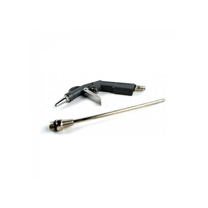 B711 BLAASPISTOOL ALUMINIUM ZAMAC KORT/LANG BLAASPIJP main product photo