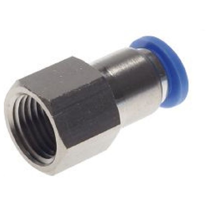PERSLUCHT BUSSTUK 6X4 MM X 1/4" INWENDIG KUNSTSTOF KLEM main product photo