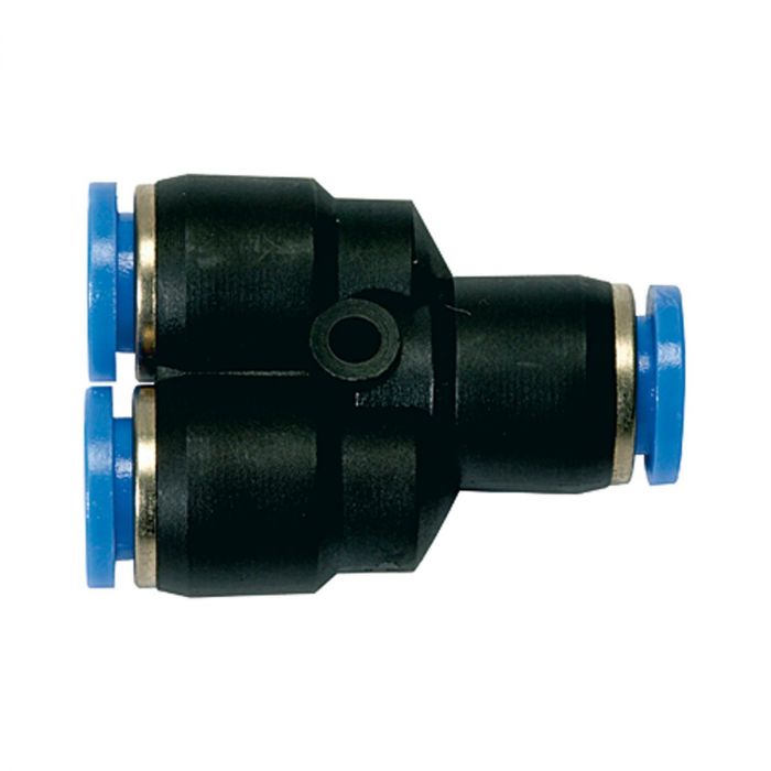 PERSLUCHT Y-TUK 10X8 MM KUNSTSTOF KLEM main product photo