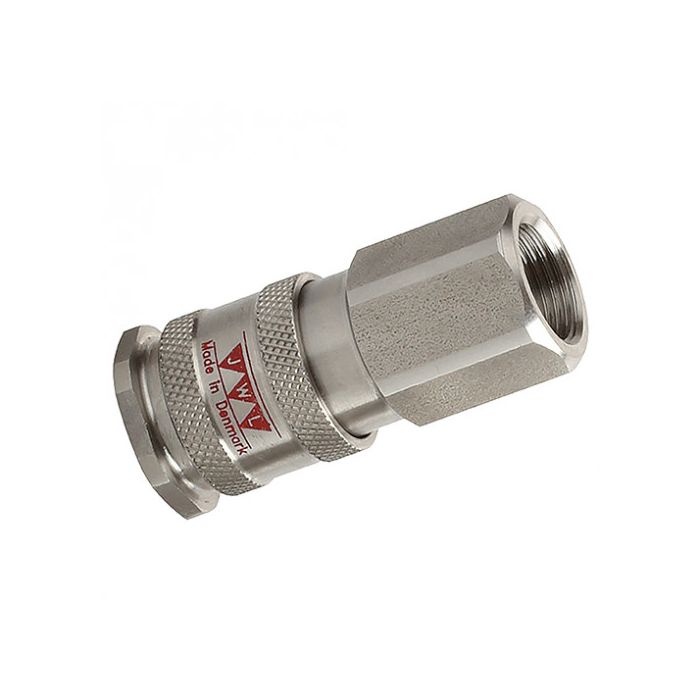 SNELKOPPELING EURO JWL-1/4"I RVS-AISI-316 main product photo