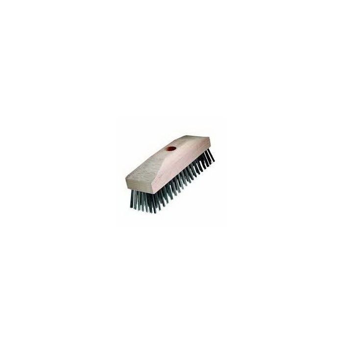 OSBORN SCHROBBORSTEL 7 RIJ STAAL 7X18 GLAD main product photo