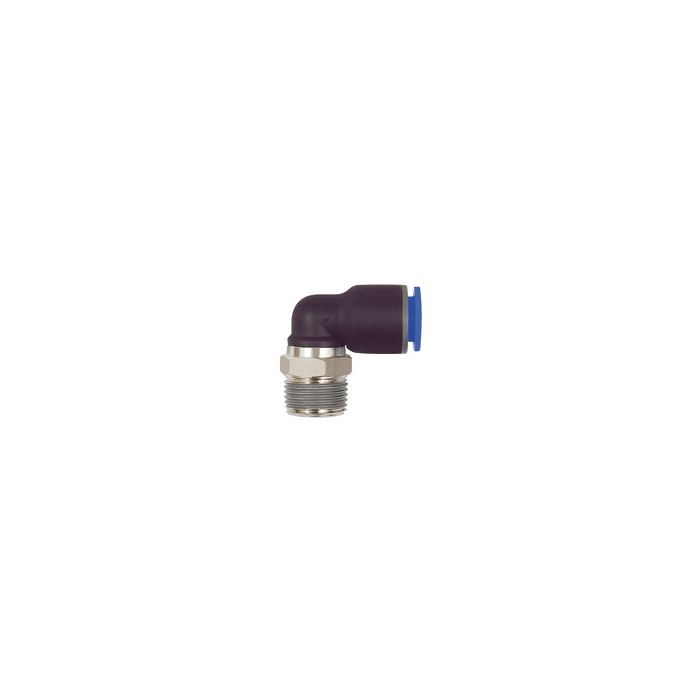 PERSLUCHT KNIE 4X2MM X 1/4" UITW KUNSTSTOF KLEM main product photo