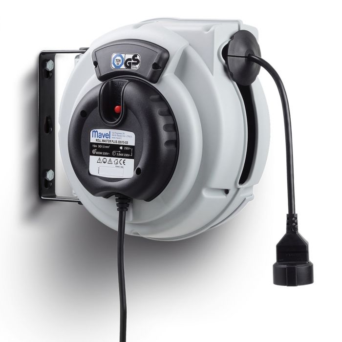 MAVEL ROLL MASTER PLUS KABELHASPEL 15 MTR 3X1.5 230V 811030 main product photo