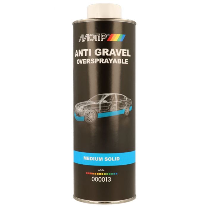 ANTI-STEENSLAG ZWART 1 LITER (MEDIUM) MOTIP 000011 main product photo