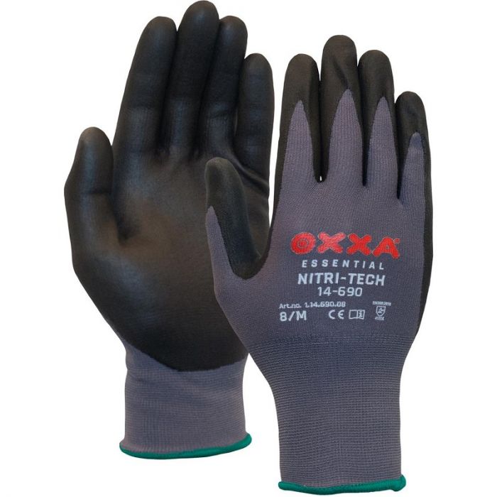 HANDSCHOEN OXXA 14-690 PU/NITRIL ZW MT 10 main product photo