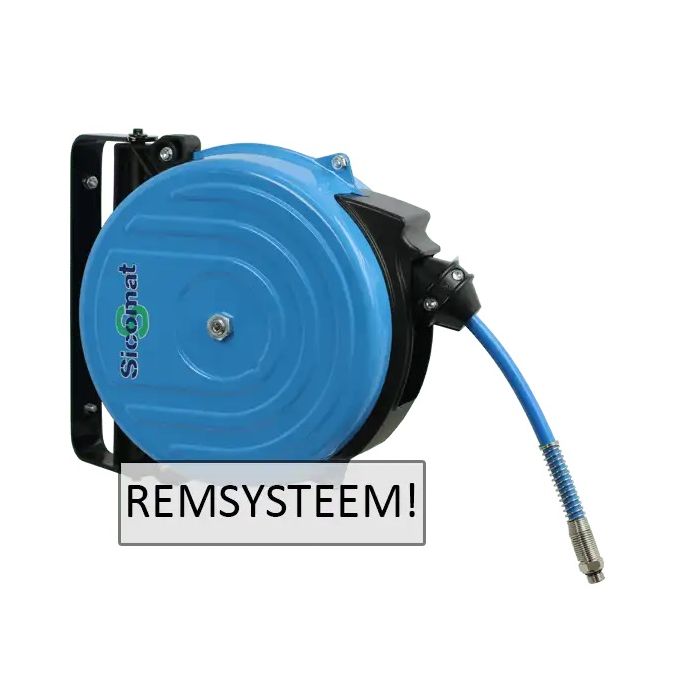 SICOMAT S-HASPEL LUCHT Ø8X12MM G1/4 12MTR MET REMSYSTEEM main product photo