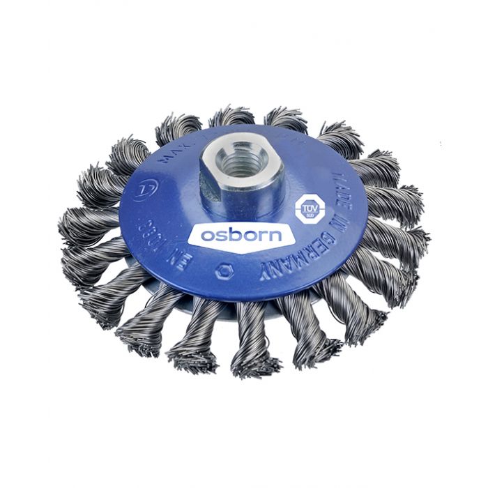 OSBORN KEGELBORSTEL M14 115MM STAAL 12500/MIN 0.50/GETORD. main product photo