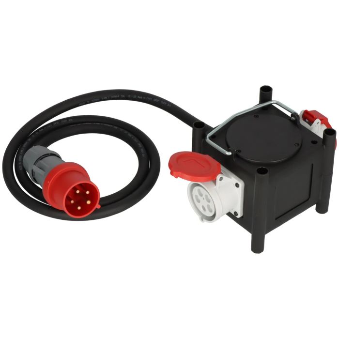 Stroomverdeler 2meter 32A5P IP44 5x6mm² neopreen main product photo