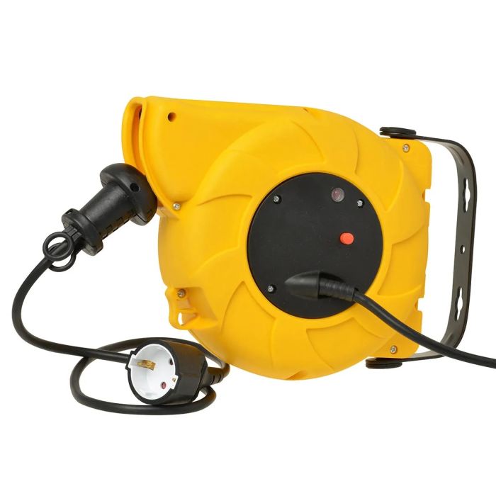 TREKVEERHASPEL 11+2METER 3X1,5MM neopreen H07RN-F GEEL main product photo