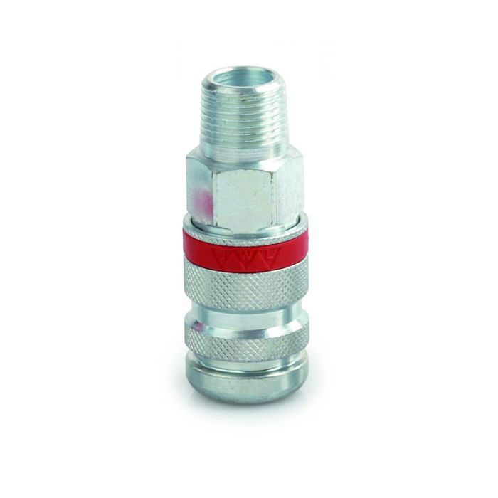 ADEMPERSLUCHTKOPPELING JWL 3/8" BUITENDRAAD STALEN SLOTRING main product photo