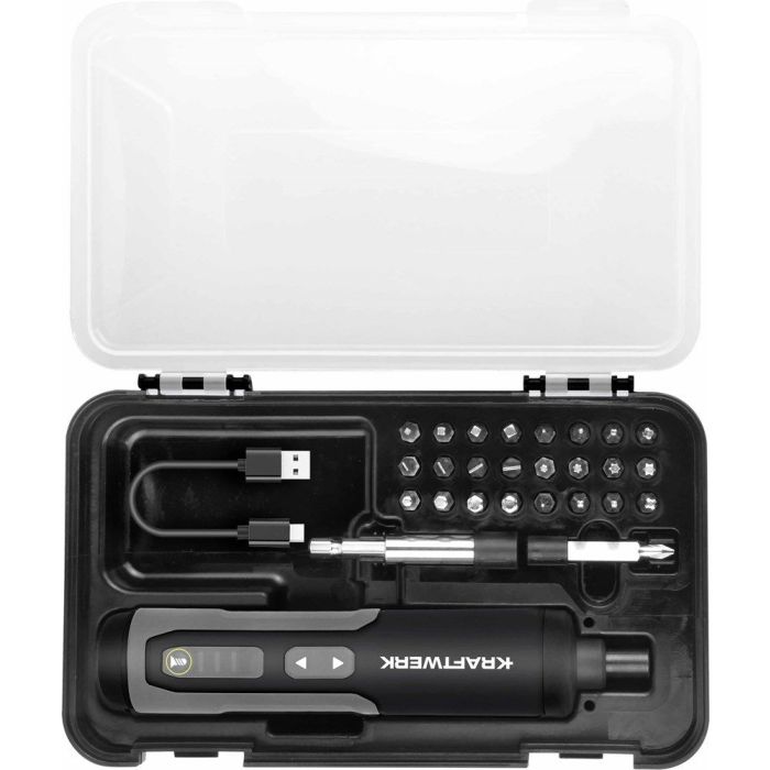 Kraftwerk Accu Bitschroevendraaierset 28-delig – 3,6V Li-ion (1500 mAh) main product photo