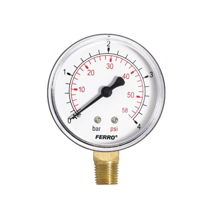 MANOMETER 1/8" O.A. Ø50 MM 0-6 BAR main product photo