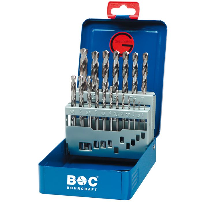 BOORCASSETTE HSS-G 19 DELIG 1-10MM GESLEPEN PRECISIEBOOR main product photo