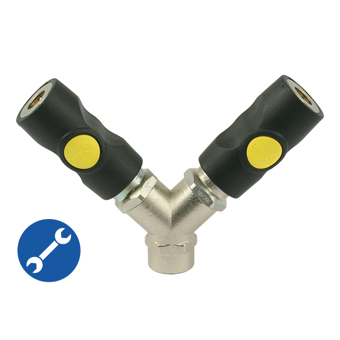 VERDELER SNELKOPPELINGEN ORION PREVOST 1/4" INWENDIG main product photo