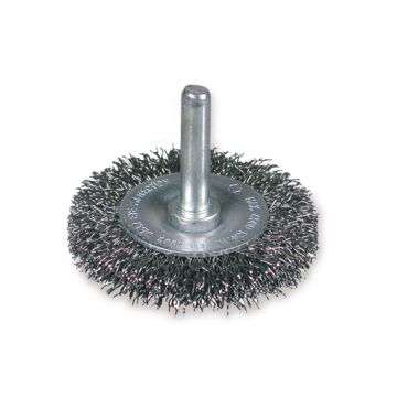 OSBORN RONDSTIFTBORSTEL 6MM STIFT, 100MM STAAL GOLF