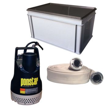 Koshin Ponstar PX 55022 pompset 230V 2" vuilwater dompelpomp