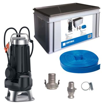 Citypumps Flood Kit 4 Titan 10 AUT dompelpomp set 230V voor vuilwater