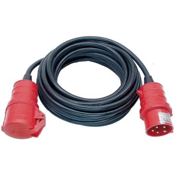 Verlengkabel CEE 32A 10 meter 5G4,0 IP44 H07RN-F