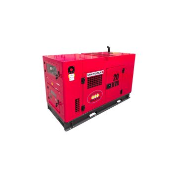 Diesel generator 22 kVA 3x400V - 1x230V watergekoeld MW Tools