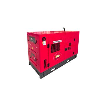 Diesel generator 33 kVA 3x400V - 1x230V watergekoeld MW Tools