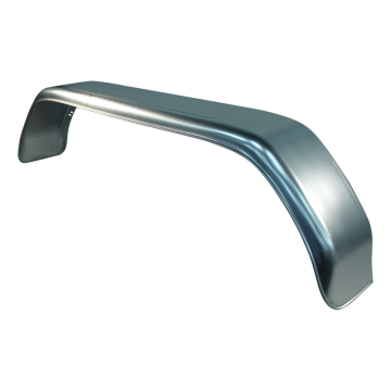 Spatbord tandem as staal 260mm x 1500mm hoekig model