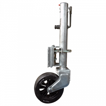 Steunwiel wegklapbaar Ø57mm 210x75mm