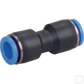 PERSLUCHT RECHTE VERBINDER 2X (4X2) KUNSTSTOF KLEM